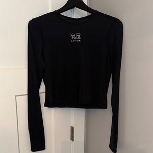 P.E Nation Black Long Sleeve top